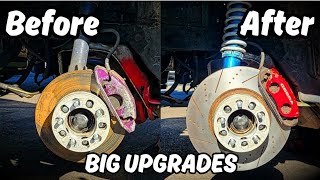 HUGE UPGRADES for the Foxbody Mustang | Cobra Brakes And Coilovers