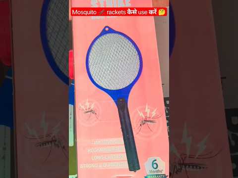 mosquito 🦟 rackets use करने का सही तरीका #mishraelectricals #electricshop #mosquitoracket #shorts