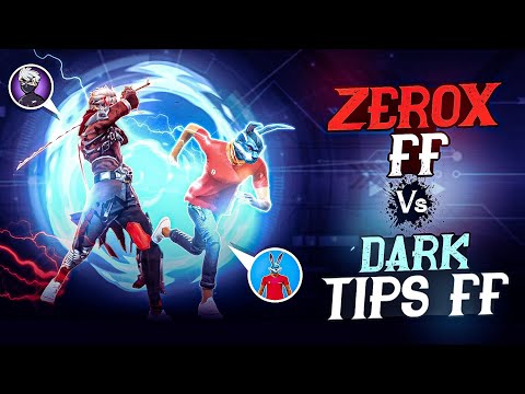 @ZeroxFF Vs DarkTips ff 🥵 When Two Mobile Legends Fight Against To Each Other ⁉️