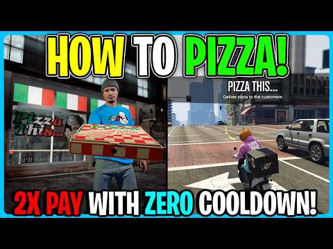 How I Made $350,000+ With PIZZA DELIVERY In GTA 5 ONLINE! 2024