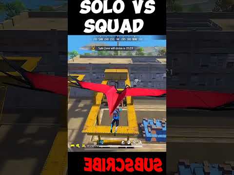 SOLO VS SQUAD SUBSCRIBE #trending #bk #viral #shorts #freefire #iphone #haryanvi #sweetxyssk #phone