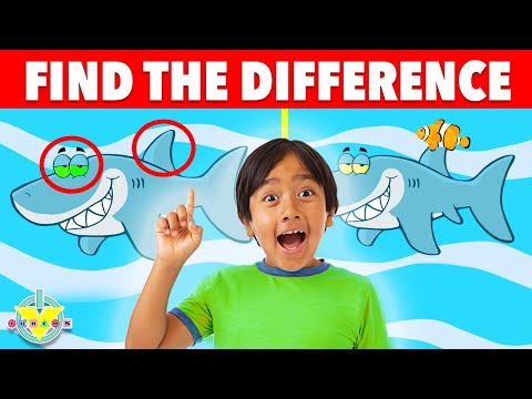 Spot the Difference with Ryan and Mom! Fun Family iPad Games!!