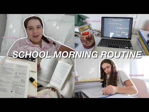 Back to school | our homeschool morning routine