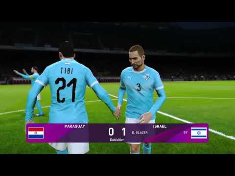 Israel vs Paraguay | PES 2024 | PS4 Gameplay | Epico