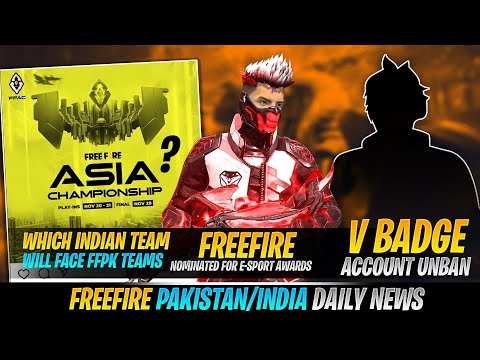 Vote For Garena - Which India Team Play Asia Champions - V-Badge Unban - Play Win 35000 Many More