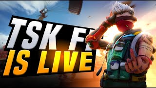 LIVE FREE FIRE BR/CS/LW CHALLENGE👽 #tskff  #ajjubhai #rai #tondegamer #freefirelive