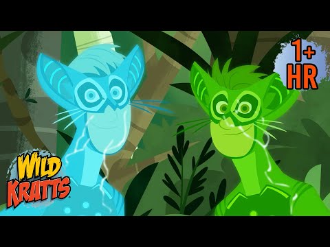 Chris and Martin Rescue Some Lemurs with Fossa Powers | New Compilation | Wild Kratts