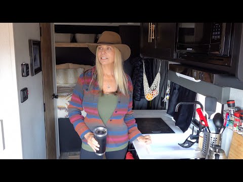 I NEED TO SET SOME THINGS STRAIGHT!  Woman living in a TRAVEL TRAILER | Van Life