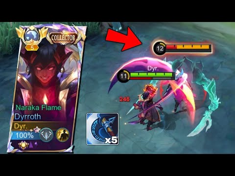 DYRROTH NEW ONESHOT BUILD IS FINALLY HERE!!🔥 BEST 1 HIT BUILD DYRROTH 2024