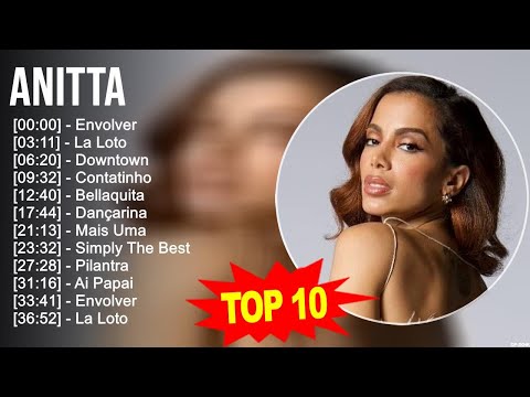 Anitta 2023 MIX ~ Top 10 Best Songs ~ Greatest Hits ~ Full Album