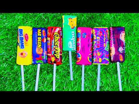 Some popular Candies in the World | New Milk Bottle | mini Cooking | Ice Cream Pop It | Asmr Coca