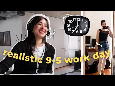 day in the life, realistic word day 9-5 + productive after work