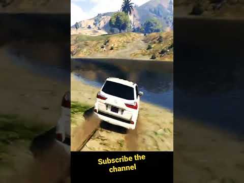 Lexus 570 Crossing the river| GTA 5 gameplay short