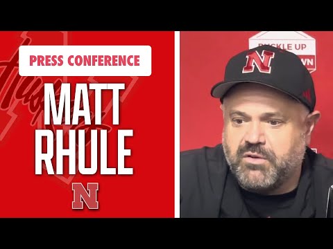 Matt Rhule talks following Nebraska’s 28-20 loss at USC I HuskerOnline I GBR