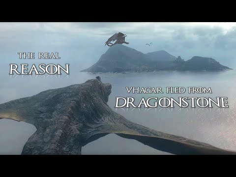 The Dragon that made Aemond & Vhagar Flee Dragonstone