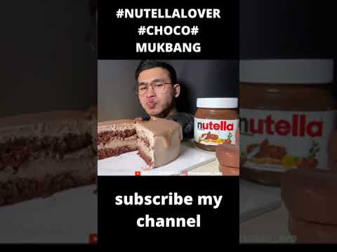 #NUTELLALOVER#CHOCO# MUKBANG