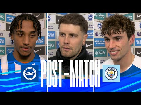 POST-MATCH | Hurzeler, Pedro & O'Riley | Brighton v Man City