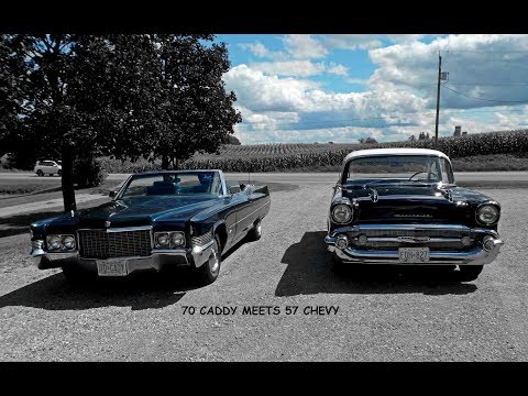 Rock & Roll, 57 Chevy meets 70 Cadillac