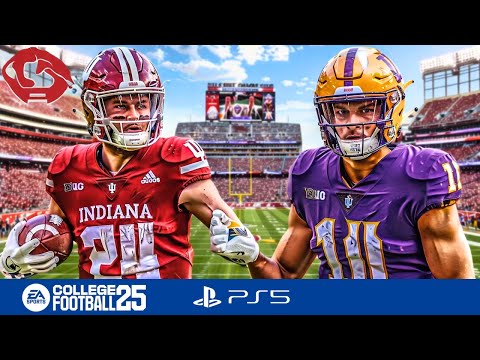 Indiana vs Western Illinois on PS5! Insane College Football Game 2024