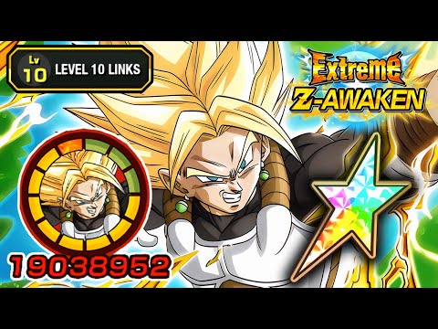 100% EZA SUPER SAIYAN XENO VEGEKS LEVEL 10 LINKS + STICKER EFFECT! Dragon Ball Z Dokkan Battle