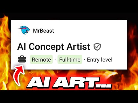 Mr Beast Tried To Hire an AI Artist...