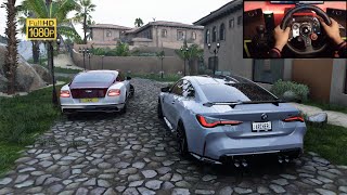 BMW M4 COMPETITION - BENTLEY CONTINENTAL / Forza Horizon 5 CONVOY CRUISE / Logitech G29 Steering