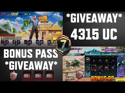 *GIVEAWAY* DragonBall Prize Path Giveaway & Bonus Pass A7 Giveaway | 4315UC GIVEAWAY | BGMI