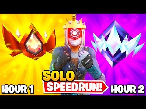 W Keying to UNREAL SOLOS SPEEDRUN in 2 Hours (OG Fortnite Ranked)