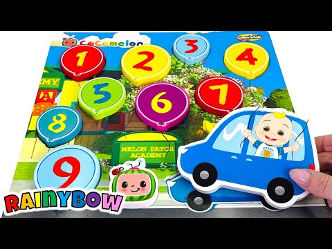 Finding Numbers with the Coco Melon Activity Puzzle Toy