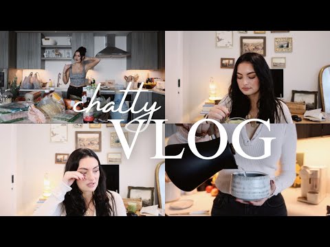 extra chatty vlog | decorating for christmas, sharing about grief, the concept of cringe