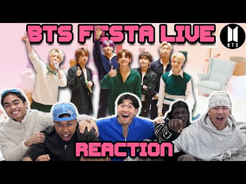 OUR FIRST BTS FESTA!! |  BTS 2021 FESTA ROOM LIVE