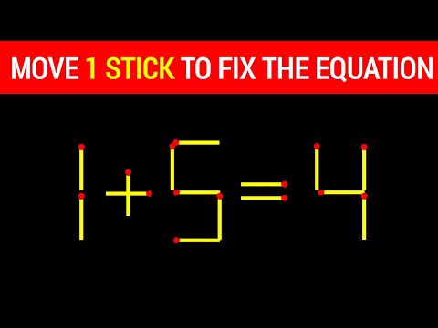 If you are GENIUS solve this || Matchstick puzzle || Ep : 63