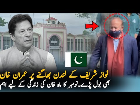 Imran Khan React On Nawaz Sharif Leave Pakistan, Airline | Nawaz Sharif On Pak Airline