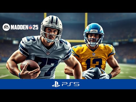 Cowboys vs Chargers Madden 25 Preseason Week 3 PS5 Showdown