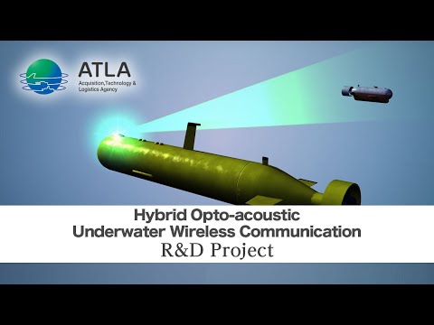 【Hybrid Opto-acoustic Underwater Wireless Communication】ATLA　R&D　Projects　Progress　in　FY2023