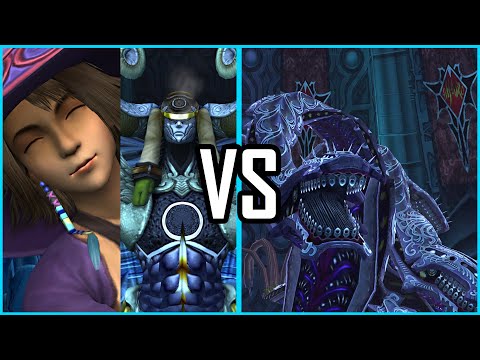 Turbo Cast Yuna & Almighty Shinra vs. Major Numerus | Final Fantasy X-2 HD Remaster