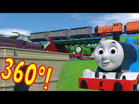 TOMICA Thomas and Friends 360º: Trainspotting at the Three Way Road