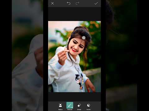 PicsArt background edit ll girl photo background change #shorts #picsart #editor