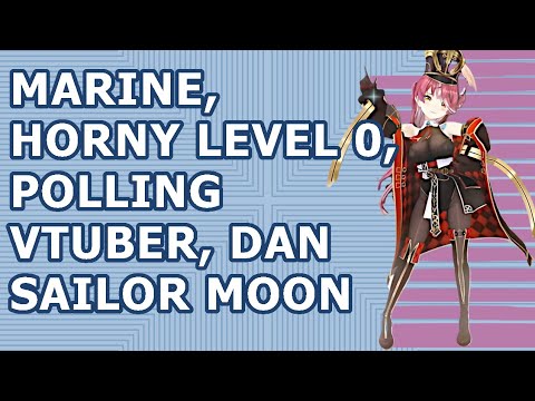 [HOLOLIVE][ENG SUB CC] Non-Horny Marine Adresses The Result of Vtuber Popularity Survey