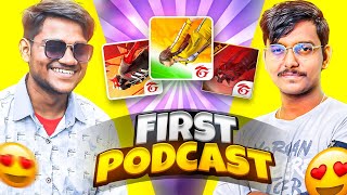 FIRST PODCAST OF FF COMMUNITY || GW MANISH || SWAM