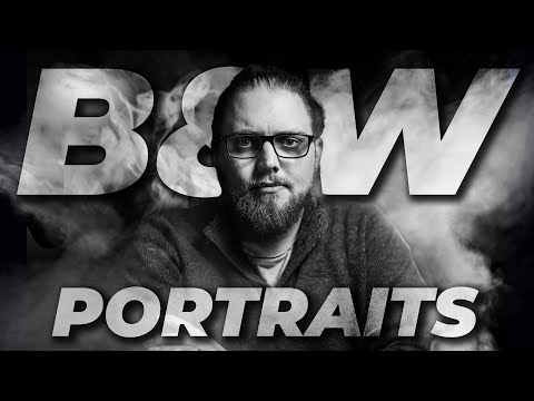 Editing a Moody Black & White Portrait in Lightroom | Tutorial Tuesday