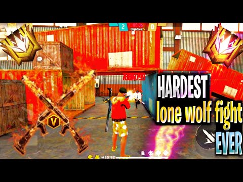 FREEFIRE🔥 Lone Wolf 😱Dangerous Gameplay in Free Fire || Garena Free Fire