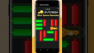 Today 31 July Mini game | Daily Combo | Daily Cipher Hamster Kombat Daily Today #minigame