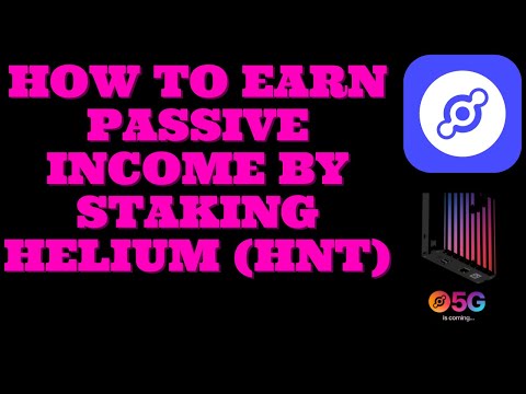 How to Earn Passive Income By Staking Helium (HNT) In Exchanges or Stake in The Eco-System of Helium