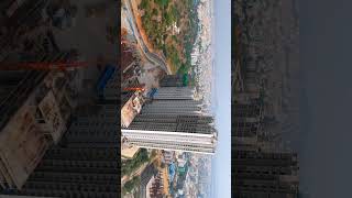 The Vue Residences , Puppalaguda | Latest Drone Shot #hyderabad #hyderabadrealestate