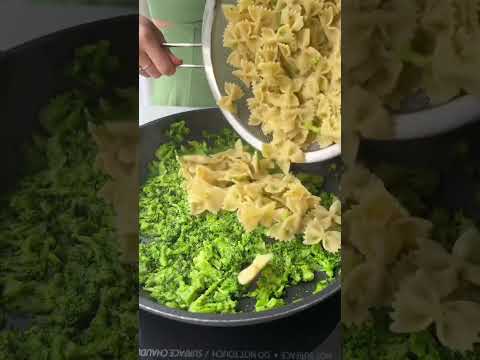 Broccoli Pasta 🥦 #shorts #recipe