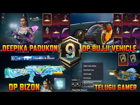 Deepika Padukone Skins | Bujji Vehicle Skin | Deepika Bizon Upgrade | Telugu Gamer Voice Pack | Bgmi