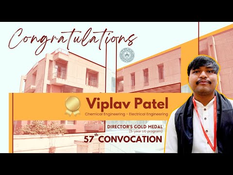 Director's Gold Medal Awardee 2024 - Viplav Patel