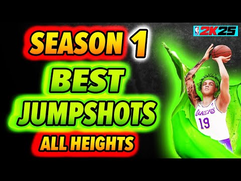 Best Jumpshot (All Heights) for Season 1 on NBA 2K25: Series Opener