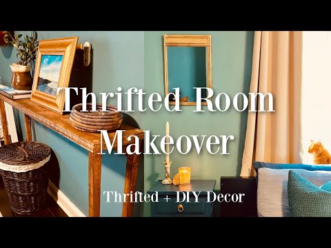 Thrifted Room Makeover | FOUR Budget Friendly Decorating Tips  | Coastal Bedroom | Vintage Bedroom